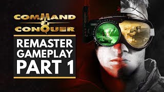 Command amp Conquer IS BACK CampC Remastered Collection Gameplay Part 1 [upl. by Arde805]