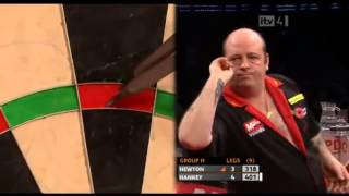 Silky Smooth Action Of Ted Hankey With 14 Gram Darts [upl. by Clevey]