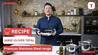 Jamie Oliver presents the new Cooks Classic Stainless steel pots amp pans [upl. by Jeff664]