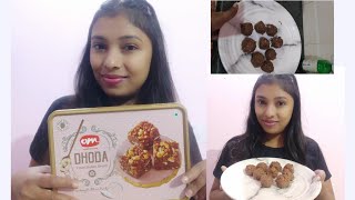 Dhodha Chocolate Ladoo  Experiment food recipe  Deepti Rani [upl. by Aloel480]