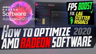 🔧 How to Optimize AMD Radeon Settings For GAMING amp Performance The Ultimate GUIDE 2020 Adrenaline [upl. by Ober]