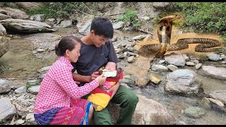 Making organic fertilizer from weeds our life is based on bare hands [upl. by Erual]