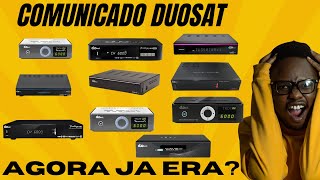 Comunicado DUOSAT para o desligamento dos aparelhos ANTIGOS saiba mais [upl. by Daj]