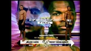 Badr Hari v Remy Bonjasky [upl. by Deenya]