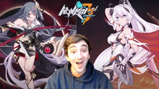 Honkai Star Rail Fan REACTS to Honkai Impact 3rd Trailers  Part 1 [upl. by Hedberg]