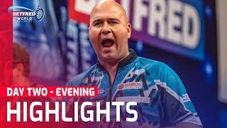 DECIDING LEG DRAMA Day Two Evening Highlights  2024 Betfred World Matchplay [upl. by Adnalor72]