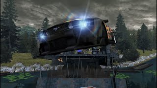 NFSMW Legendary Final Pursuit with Razors Mustang [upl. by Enelrae]