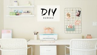 DIY Fais ton bureau Pinterest [upl. by Lashoh]