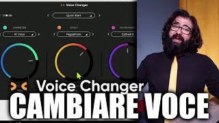 VOICE CHANGER il plugin per CAMBIARE LA VOCE in VIDEO e PODCAST [upl. by Libove]