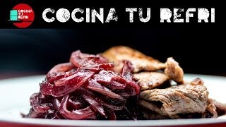 Receta de Bistec Encebollado  Cocina tu Refri  212 [upl. by Anairuy]