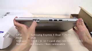 Samsung Chromebook Unboxing specs and hardware review [upl. by Pruter]