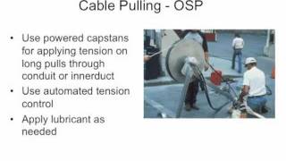 FOA Lecture 8 Fiber Optic Installation [upl. by Niuqram957]