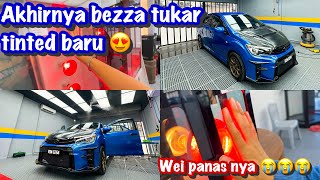 PERODUA BEZZA TUKAR TINTED HARGA HAMPIR RM1000  SOLAR GARD  FANCY AUDIO [upl. by Madigan]