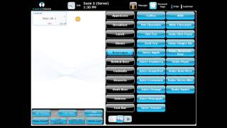 Harbortouch Restaurant POS System Demo [upl. by Etrem]