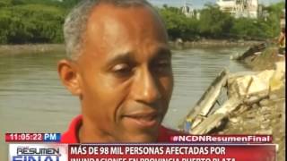 Más de 98 mil personas afectadas por inundaciones en provincia Puerto Plata [upl. by Otxilac]