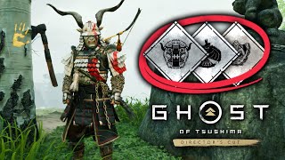 How to Get 3 Special Armor Sets in Ghost of Tsushima  God of War Shadow of the Colossus amp More [upl. by Doowron]