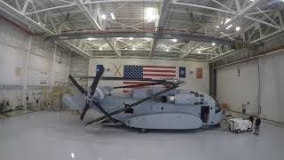 Sikorsky CH53K Automatic Rotorblade and Pylon Folding System  2minutes [upl. by Anatola]