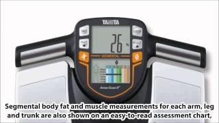 Tanita BC545N Segmental Body Composition Monitor [upl. by Hodess230]