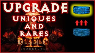 D2R Upgrading Uniques And Rares  Guide [upl. by Gillett]