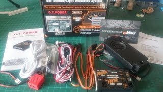 Unboxing and test of GTpower car sounds  light version 20 of RCMart [upl. by Hildegaard]