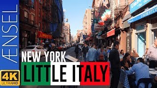 NYC Walk ⁴ᴷ⁶⁰  Little Italy New York [upl. by Demetra]