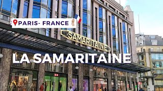 LA SAMARITAINE  Luxury Department Store in Paris  France 🇨🇵❤️ [upl. by Ardel]