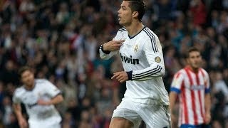 Cristiano Ronaldo vs Atletico Madrid Copa del Rey Final 20122013 HD 1080i [upl. by Elkraps]