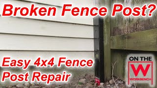 EZ Fence Post Mender [upl. by Aittam941]