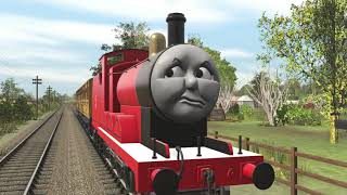 James Goes Buzz Buzz US  George Carlin Trainz Remake [upl. by Adnicul]