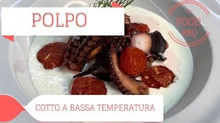 POLPO COTTO A BASSA TEMPERATURA  Spettacolo [upl. by Emirak]