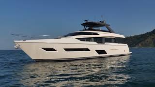 Luxury Yacht  Ferretti Yachts 780 [upl. by Vevina50]