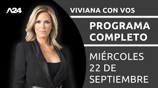 Viviana con Vos  Programa completo 22092021 [upl. by Atteuqram]