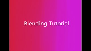 Blending Colors Tutorial Firealpaca [upl. by Anahir]