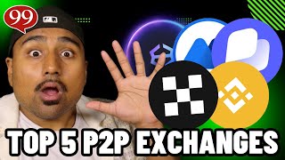 Top 5 Best P2P CRYPTO EXCHANGES LOWEST FEES [upl. by Randal]