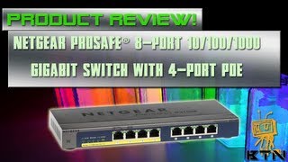 Product Review  NETGEAR Prosafe® 8port 101001000 Gigabit Switch with 4Port PoE [upl. by Eatnuhs]