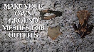 How to Create Your Own Skyrim Ground Meshes Easiest Way [upl. by Lamrert184]