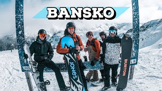 Bansko Bulgaria Snowboarding 2022 [upl. by Godfrey]