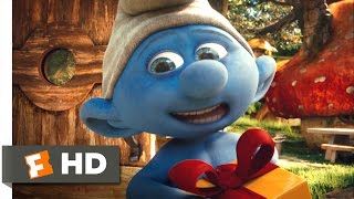 The Smurfs Gargamel attacks the Smurf village HD CLIP [upl. by Llemart176]