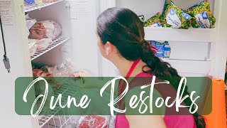 June Restock Haul And Monthly Meal Plan  Busy Mom Of 5 Shares Homemaking Tips [upl. by Odnarb995]