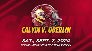 Calvin v Oberlin Football [upl. by Siuraj]