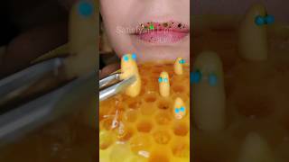 ASMR Satisfying Kohakutou Honeycomb asmr asmrcrunch satisfyingsounds [upl. by Brianna]