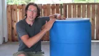 Building a Rain Barrel  Easy as 1 2 3 [upl. by Arvad]