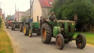 Tracteurs anciens en balladeVillegrimont 2015 [upl. by Mylor]