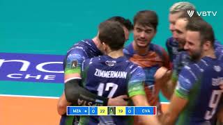 Monza vs Lube  Highlights  SuperLega Giornata 4 [upl. by Ahsetan]