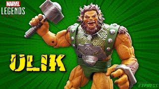 Marvel Legends Ulik the Troll King Action Figure Review  Walmart Exclusive [upl. by Madge503]