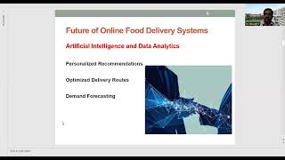 Recent Trends in Service Marketing Online Food Delivery Systemm [upl. by Eslud]