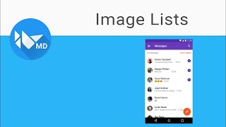 Kivy Tutorial 9  Avatar and Icon Lists  KivyMD [upl. by Kylah]