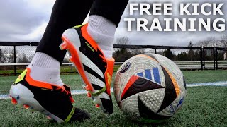 Training amp Free Kicks in Adidas Predator 24 Elite [upl. by Anemolihp]