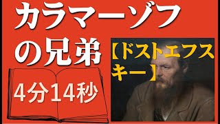 カラマーゾフの兄弟「ドストエフスキー」 [upl. by Marika]