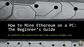 Beginners Guide To Ethereum Mining  How to Mine Ether on Your PC Fast [upl. by Swanson36]